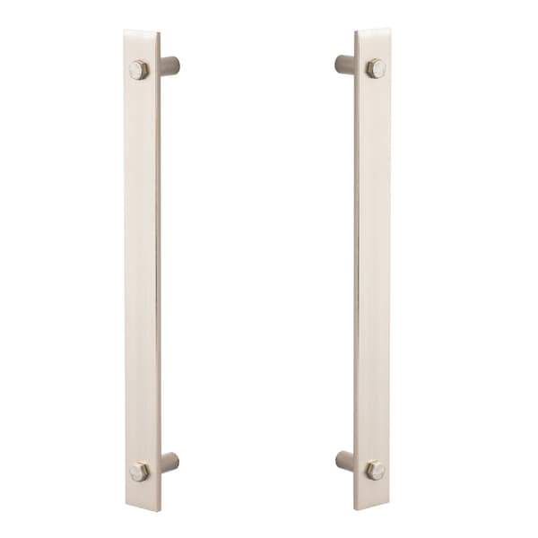 Sure-Loc Hardware Sure-Loc Hardware Barn Track Adjustable Roller Guide, Wall Mounted, Satin Nickel BARN-RGD2 15 - main